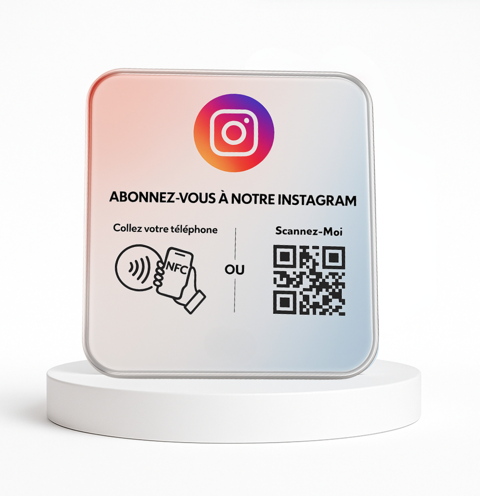 Iplak Instagram (NFC & QR CODE)