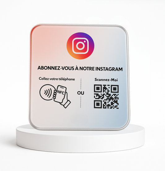 Iplak Instagram (NFC & QR CODE)