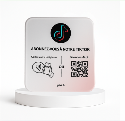 Iplak TikTok (NFC & QR CODE)